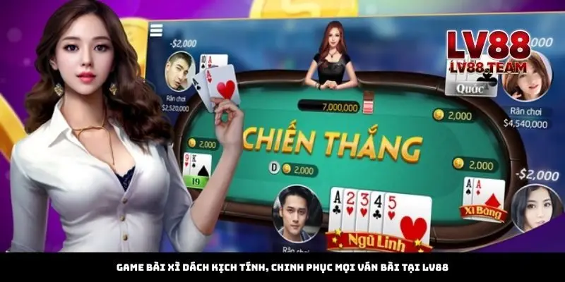 Game bài xì dách tại LV88