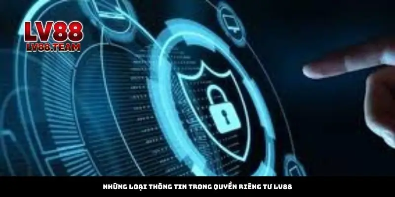 Những loại thông tin trong Quyền riêng tư LV88