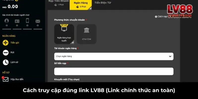 Trang chủ 12 link đăng nhập lv88